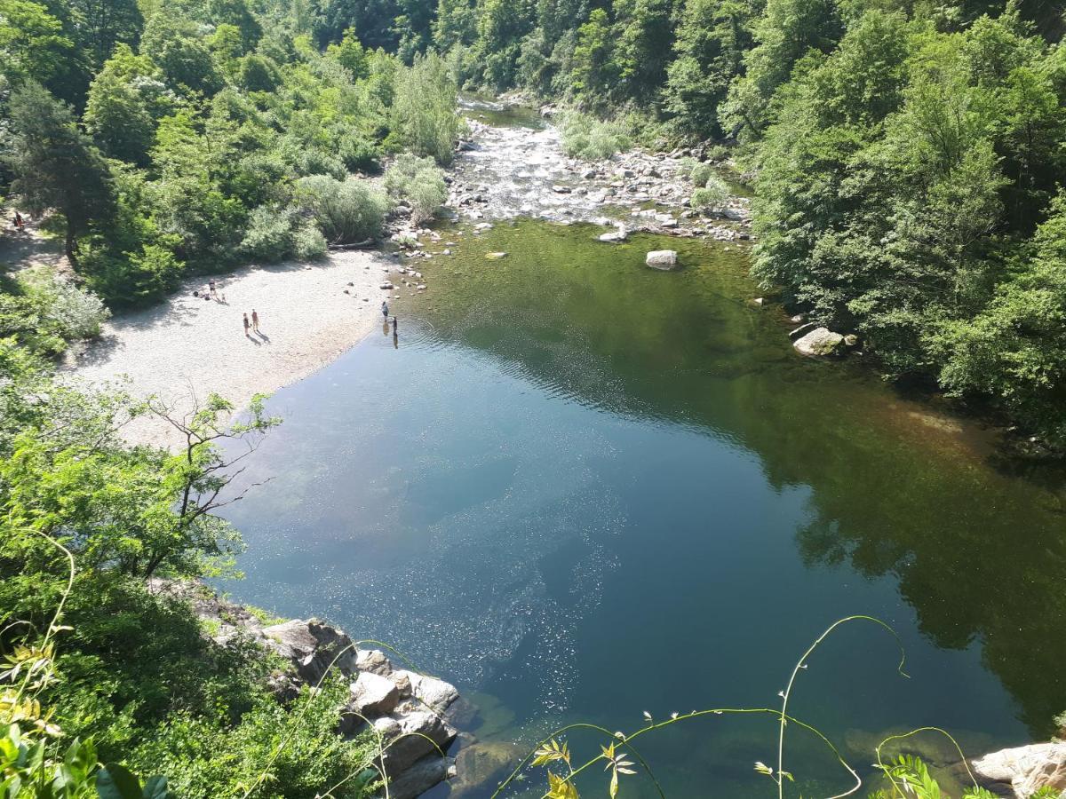 Appartamento La Meridiana A Traffiume กันโนบีโอ ภายนอก รูปภาพ